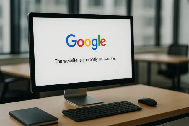 google unavailable