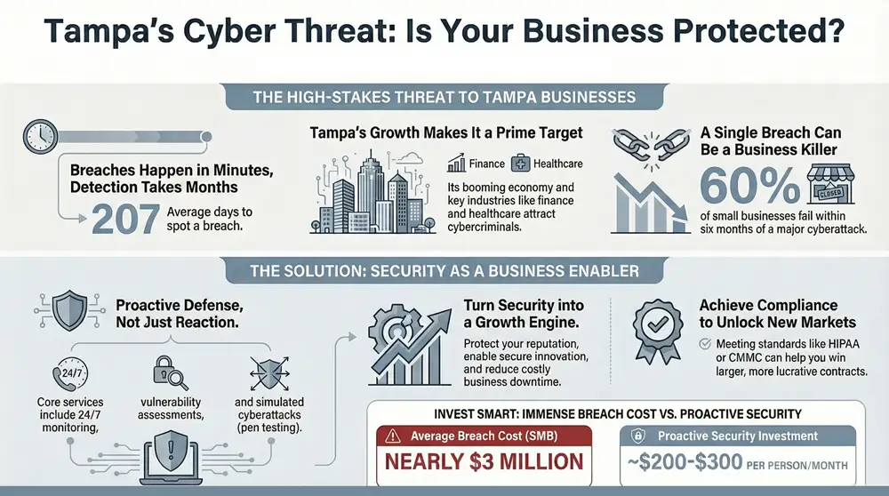 Expert Roundup: Best IT Security Consulting Services in Tampa Infographic about IT Security Consulting Services in Tampa