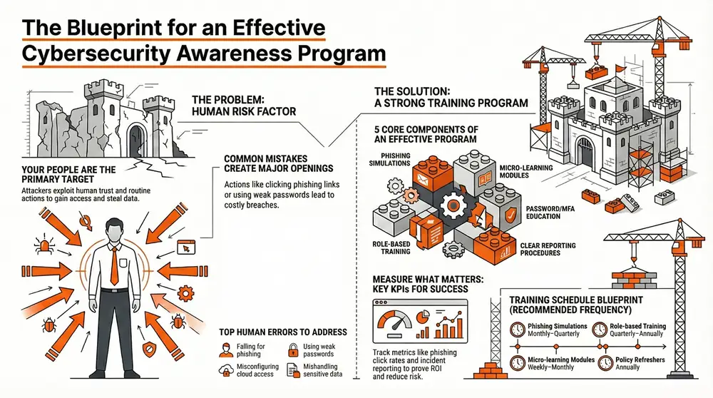 Effective Employee Security Awareness Training Programs Infographic about Effective Employee Security Awareness Training Programs