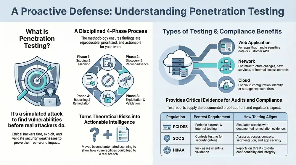 Expert Penetration Testing Services Infographic about Penetration Testing