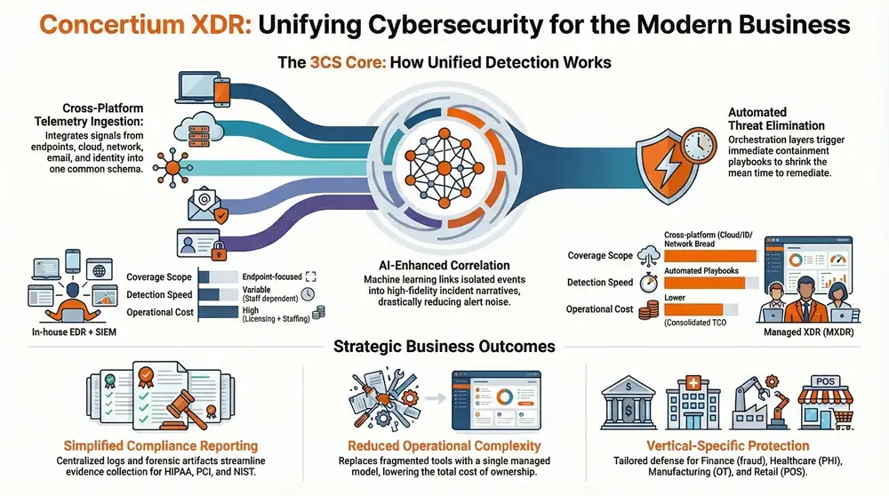 XDR Solutions for Comprehensive Threat Coverage Infographic about XDR Solutions for Comprehensive Threat Coverage